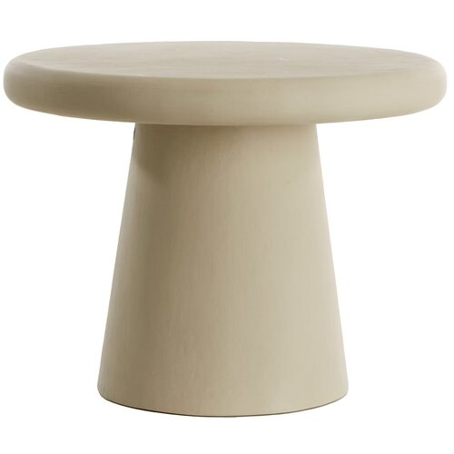 Light &amp;amp; Living Bež okrogla mizica &amp;oslash; 60 cm Kulona &amp;ndash; Slike