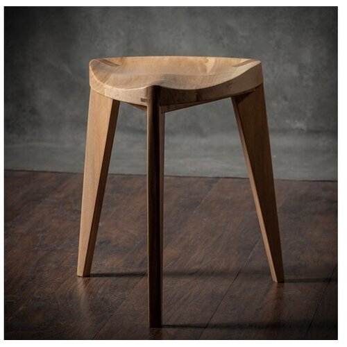 Meda_Furniture Meda furniture Drvena hoklica Orah Natur L Cene