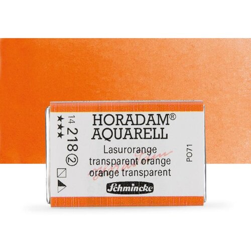 Akvarel boje Schmincke Horadam cela posudica | 218 Transparent Orange Slike
