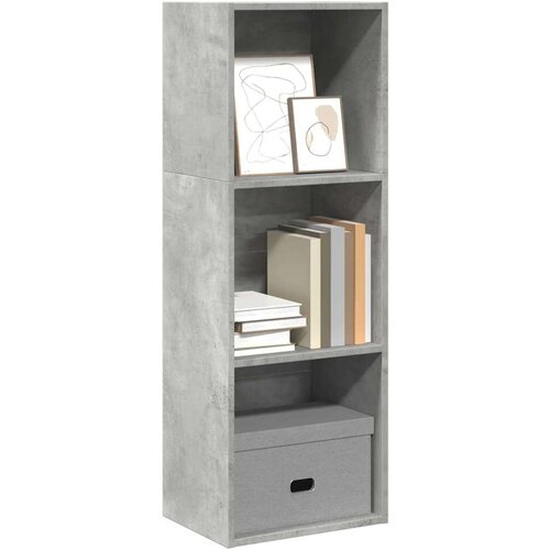 vidaXL Regal za knjige boja betona 40x30x114 cm konstruirano drvo Cijene