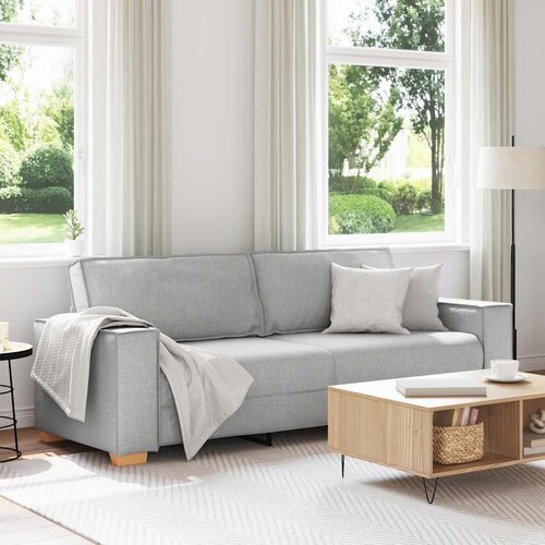  Trosjed/Kauč/Samostojeća Sofa Oblačno Siva 220x78x84 cm Tkanina Cijene