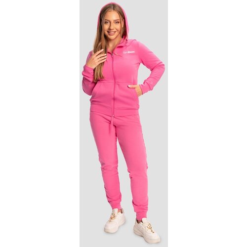 GymBeam Women&amp;lsquo;s limitless zip up hoodie dragonfruit Slike