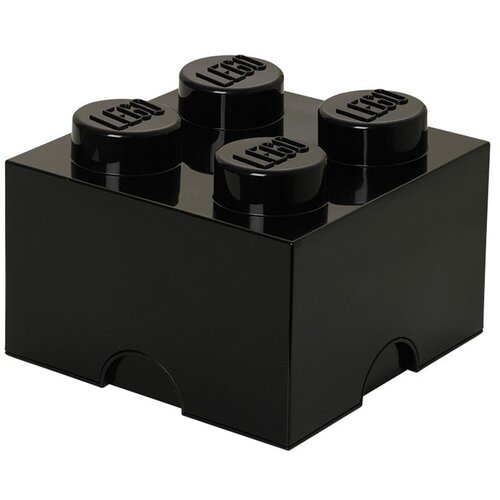 Lego Črna kavdratna &amp;scaron;katla za shranjevanje LEGO&amp;reg; Slike