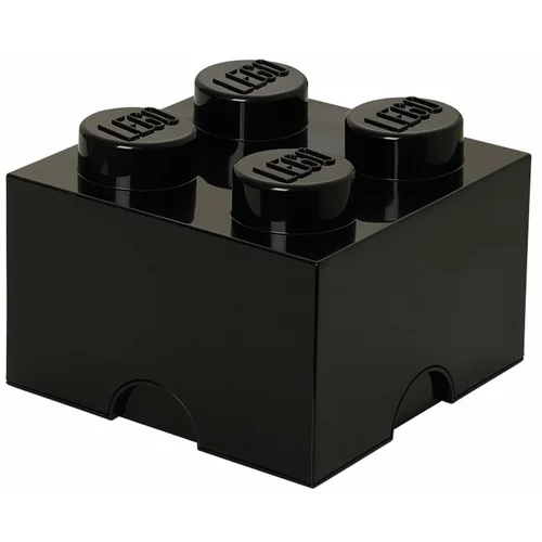 Lego Črna kavdratna škatla za shranjevanje LEGO®