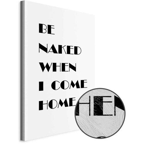  Slika - Homecoming (1-part) - Black and White English Inscriptions 20x30 Premium Print Cene