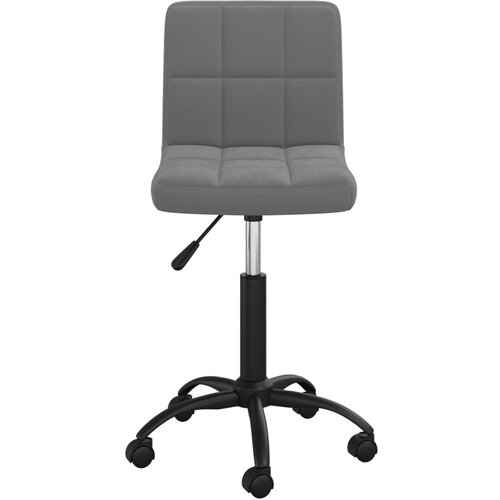 Maison Chic Vrtljiv Jedilni stoli - Vzorci stoli temno siv žamet A1769, (22031269) Slike