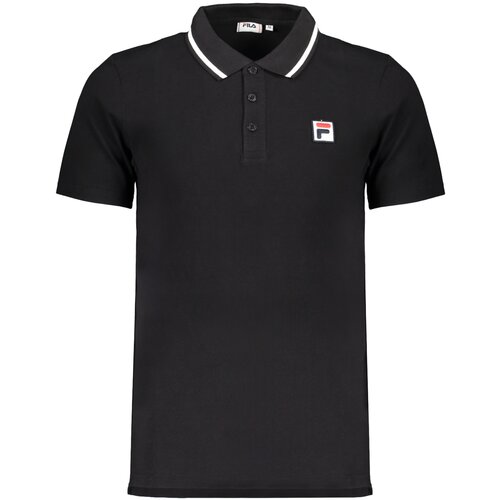 Fila MEN&amp;amp;#39;S BLACK SHORT SLEEVED POLO SHIRT Slike