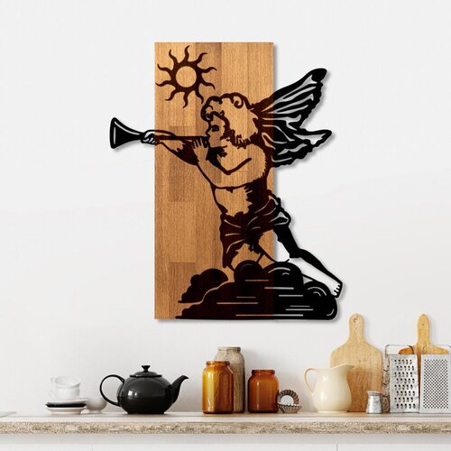 Wallity zidna dekoracija eros 03, 46 x 58x 3 cm, smeđa Cene