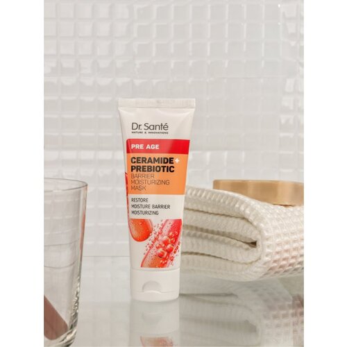 Dr. Sant&amp;eacute; Pre Age Ceramide + Prebiotic hidratantna maska za zrelu kožu lica 75 ml Slike