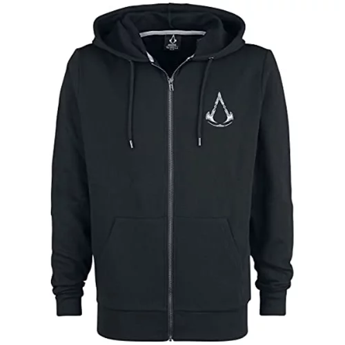 Difuzed Assassin's Creed Valhalla - Crest Grid - Moška majica (S) Črna, (20850739)