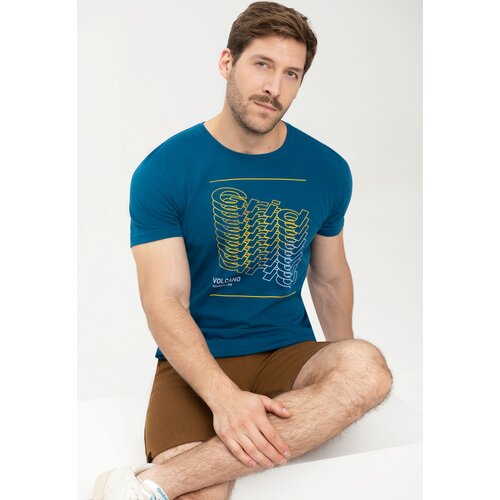 Volcano Man's T-shirt T-Grid M02015-S23 Cene