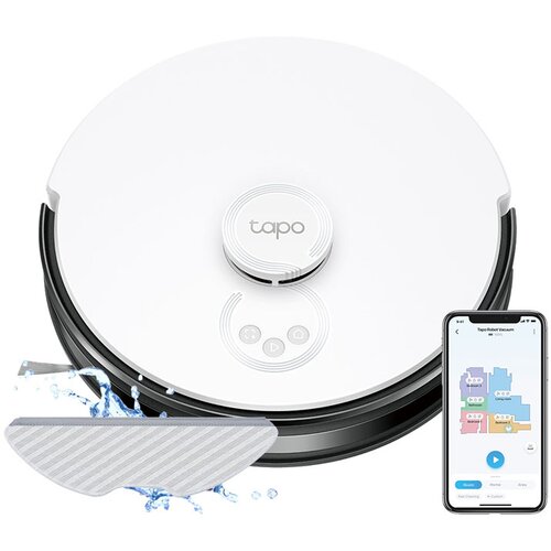 Tp-link Tapo RV30 mokro či&amp;scaron;čenje, LiDAR robotski sesalnik, (21267412) Slike