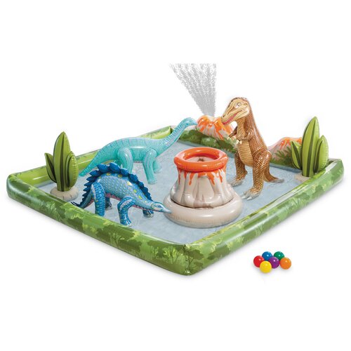 Intex Inteks dečiјi bazen za igru „Јurska avantura“ 2,01 m x 2,01 m x 36 cm Cene