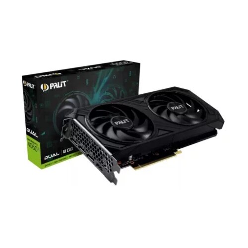 Palit Grafična kartica nVidia RTX4060Ti Dual - 8GB GDDR6 (NE6406T019P1-1060D), (21289173) Slike
