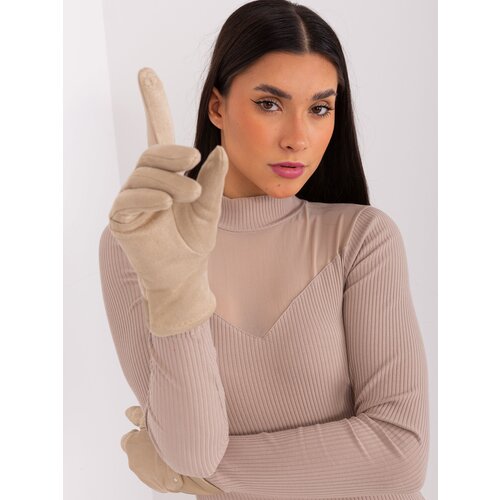 Wool Fashion Italia Gloves-AT-RK-239507.94P-beige Slike