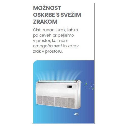 Vivax podno-plafon klima uređaj ACP-55CF160AERI+ R32 Slike