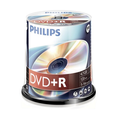 Philips 1x100 DVD+R 4,7GB 16x SP Cijene
