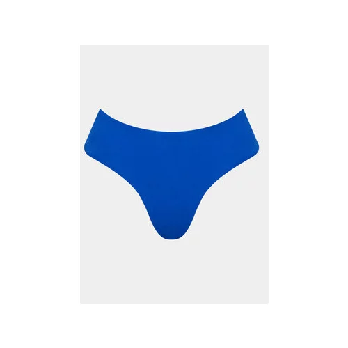 Calvin Klein Swimwear Spodnji del bikini KW0KW02046 Modra