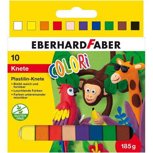 Faber-Castell Plastelin Eberhard Faber Colori, 10 kosov Cene