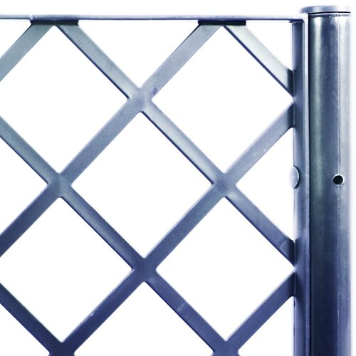  Vrtna sadilica s re&amp;scaron;etkom plava siva 80 x 40 x 142 cm PP Slike