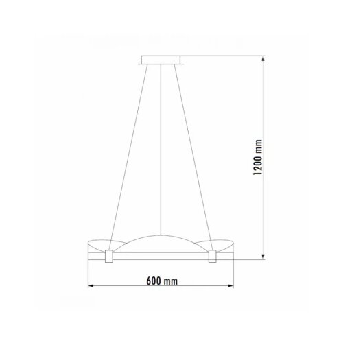 Vesta 620 luster 60W 3000K braon Cene