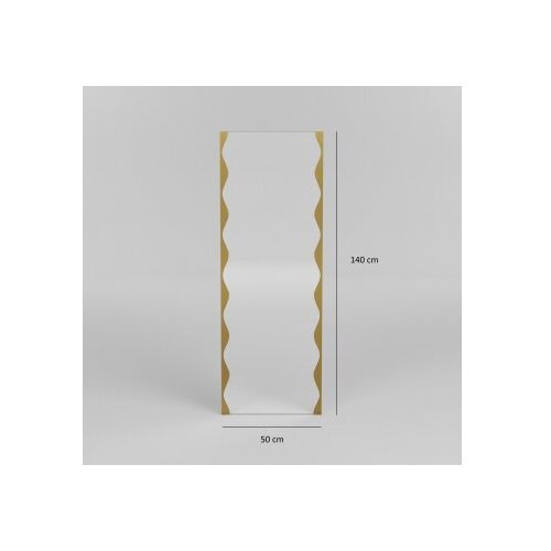 Woody Fashion Ogledalo Melodia, 50x140cm, Zlatno Slike