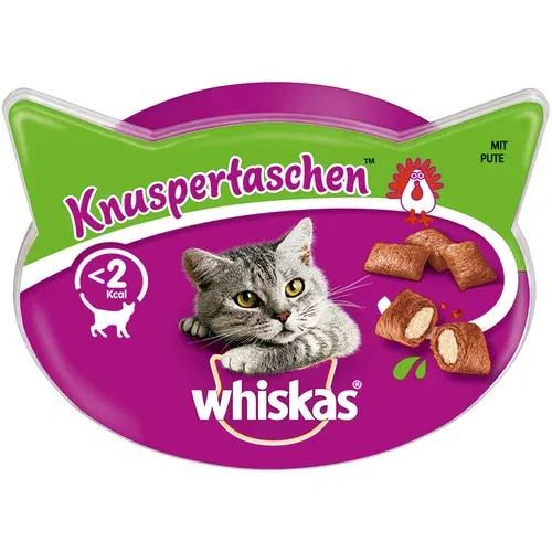 Whiskas hrustljavi žepki - Puran 60 g