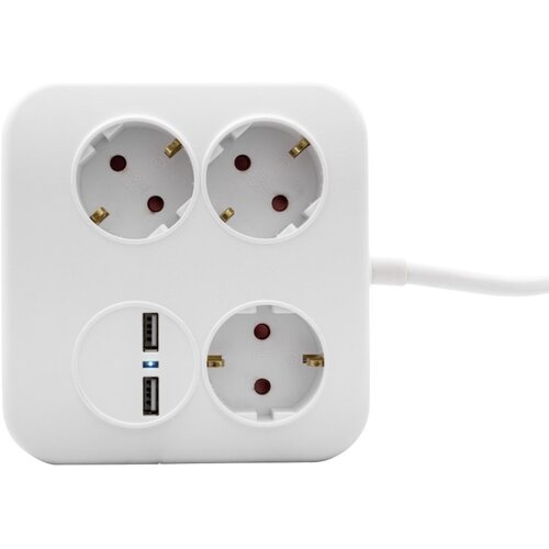 REV RITTER razdelilec rev powerquad (3 vtičnice, 1,4 m, 3500 w, dva usb) Slike