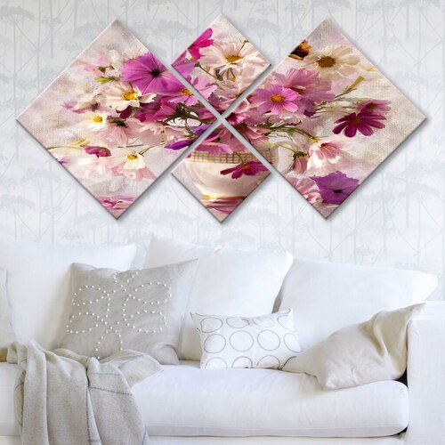 Wallity slika 4MDF96047420, 60x115 cm, 4 dela Cene