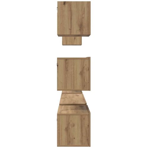  Set TV komoda Zidne Ostalo s pohranom s vratima 8 pcs hrast artisan 60 x 30 x 30 cm Slike