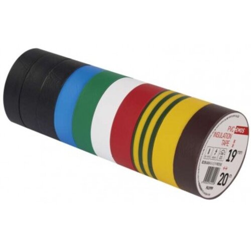 Emos izolirni trak PVC 19mm/20m komplet 10 MIX barv F61999 Cene