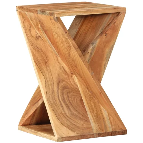 vidaXL Bočni stolić 35 x 35 x 55 cm od masivnog bagremovog drva