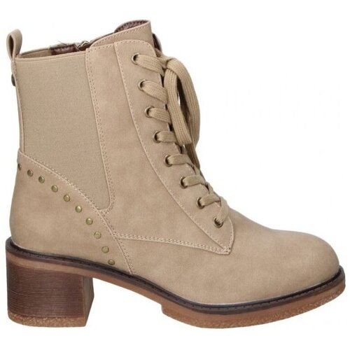 Amarpies Gležnjarji BOTINES AHT25650 SE&amp;Ntilde;ORA TAUPE Bež Slike