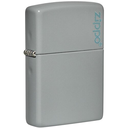 Zippo upaljač Flat sa logom, Sivi Cene