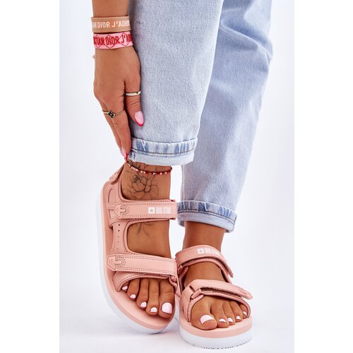 Big Star Women&amp;#039;s Sports Sandals LL274788 Pink Slike