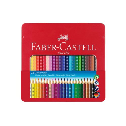Faber Castell drvene bojice grip metal 1/24 112423 ( 9802 ) Slike