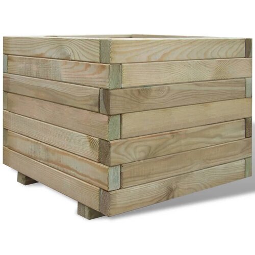 vidaXL Visoka greda 50x50x40 cm lesena kvadratna Cene