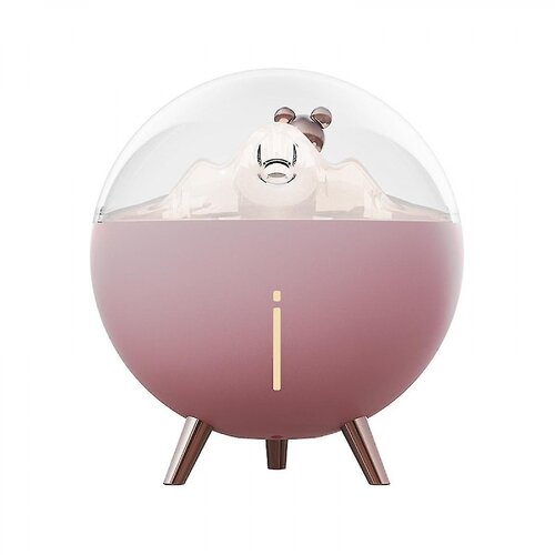 Venisymlis Prenosni Mini Vlažilec Space Bear Z Nočno Lučko, Namizni Vlažilec Usb, 260 Ml Hladne Meglice, (22060852) Cene