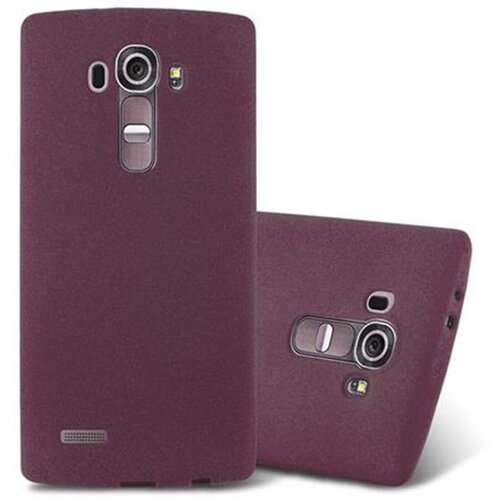 Cadorabo Case, združljiv z LG v Frost Bordeaux Purple - za&scaron;čitni pokrov iz fleksibilnega silikona TPU, (20571057) Cene