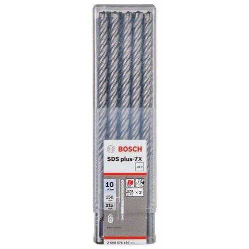 Bosch Hamer burgija SDS plus-7X 2608576197, 10 x 150 x 215 mm, 1 komad Cene