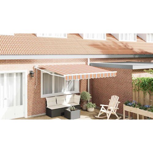 VidaXL retraktilna tenda večbarvno 300x250 cm tkanine Slike