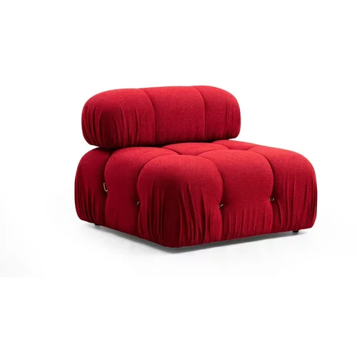 Atelier Del Sofa Rdeča modularna sedežna garnitura (sredinski modul) Bubble –
