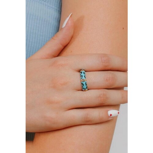 Fenzy Prsten S Uzorkom, Plava Cijene