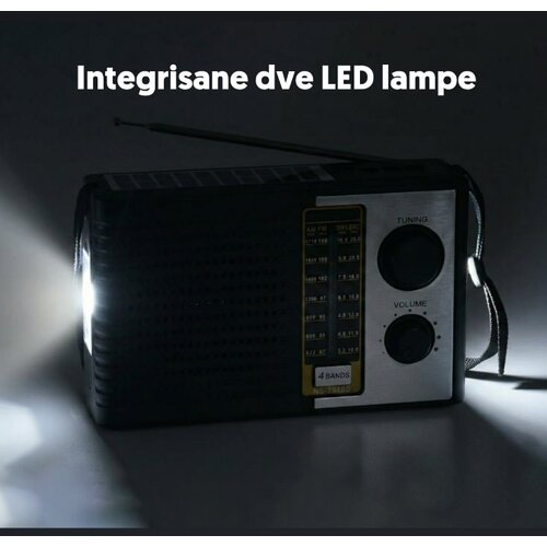  Solarni prenosni Bluetooth radio prijemnik 5510S Slike