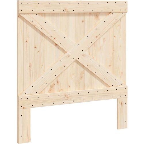 Maison Chic posteljno vzglavje - vzglavna omarica - nočna omarica 100x104 cm trdna borovina, (21704584) Cene
