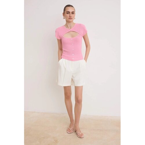 TRENDYOLMILLA ženska bluza, roze Cene