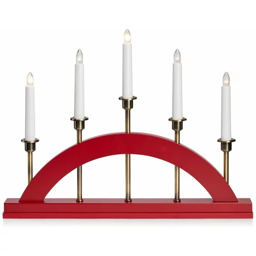 Markslöjd Crveni svjetlosni ukras s božićnim motivom Bridge –