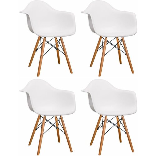 BOLZZ modena set 4 stolice white Cene