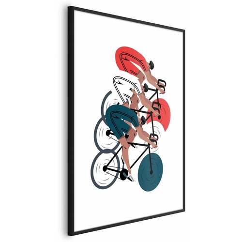  Plakat - Olympics - Cycling Race 40x60 Crni okvir Cijene