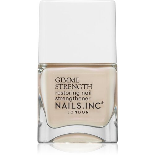 Nails Inc. Gimme Strength Nail Strenghthener nega za učvrstitev in okrepitev nohtov 14 ml Slike